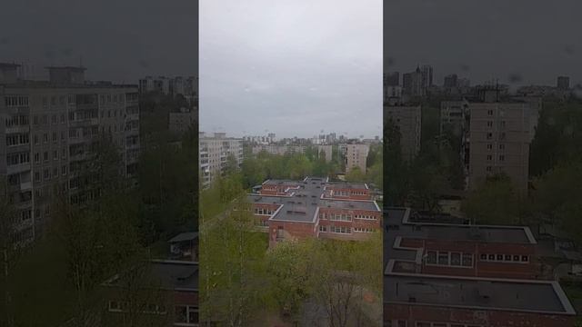 Что творится?! Лето не за горами, а идут дожди, иногда снег, сильный ветер. Холодно в Перми. смотреть онлайн