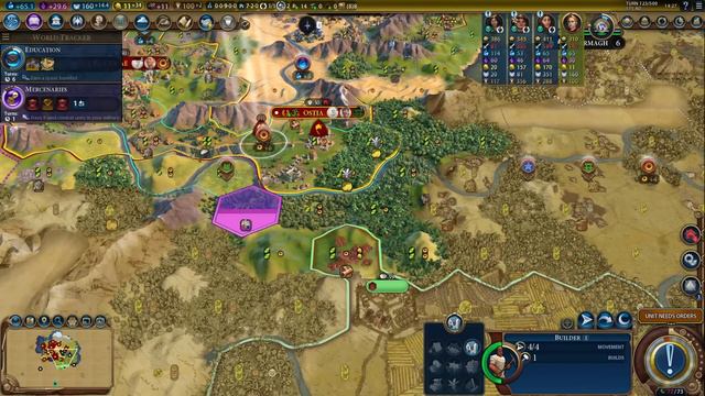 Civ 6 - Nobody can stop my expansion - #4 Civilization 6 Deity Rome смотреть онлайн