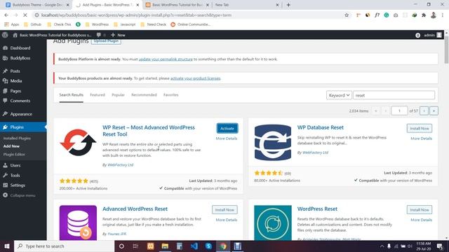 Reset WordPress Data смотреть онлайн