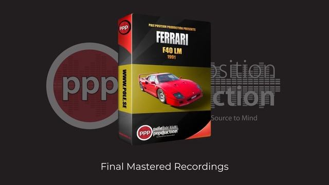 Ferrari F40 LM 1991 w. Pro Sound Recording смотреть онлайн