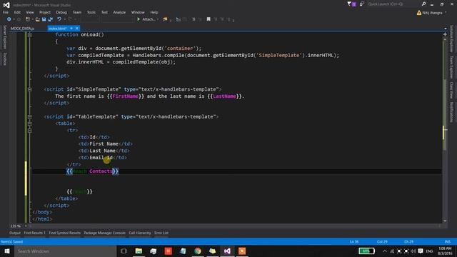 Web Templating Using Handlebars | Part 1 смотреть онлайн