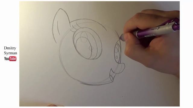How to draw Pinkie Pie my little pony, Как нарисовать пони, как рисовать пони смотреть онлайн