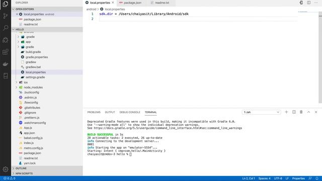 ReactNative 2020 Install on macOS Ep5 смотреть онлайн