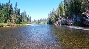 Рыбалка на Хариуса. Ловля на МУШКУ.