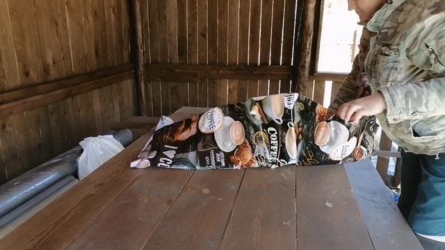 Вешаем тюль в беседке. Делаем слив. смотреть онлайн