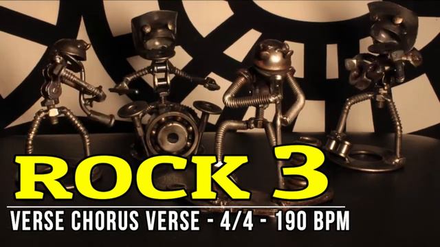 190 BPM - Rock 3 - 4/4 Drum Track - Metronome - Drum Beat смотреть онлайн