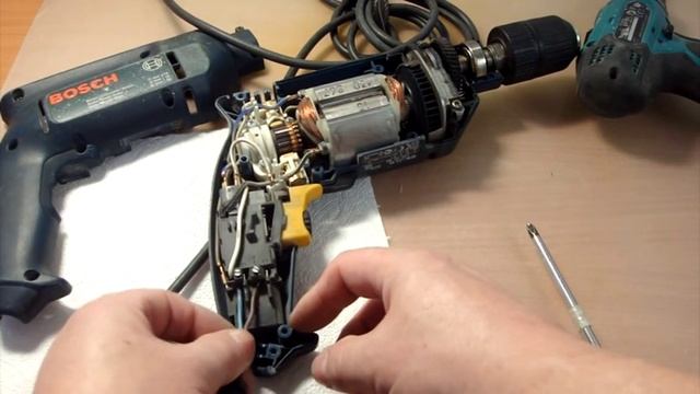 Дрель BOSCH GSB 16 RE смотреть онлайн