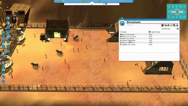 RollerCoaster Tycoon 3 | Career Mode | WILD! Scenario 8: Rocky Coasters | Single Player Game | MacO смотреть онлайн