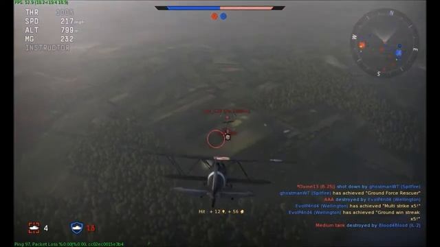 Warthunder ever CR 42 battle ever смотреть онлайн