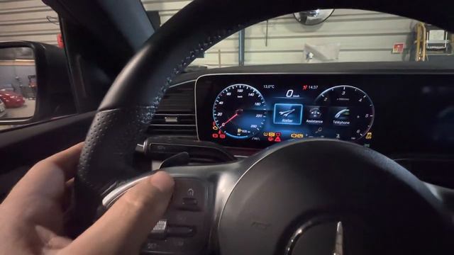Mercedes GLE 2022 Remise A Zéro Après Vidange