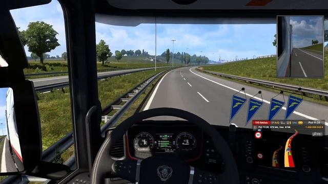 Scania R730 - Sunny Drive -Tanker Delivery | Euro Truck Simulator 2 MultiPlayer | #1 смотреть онлайн