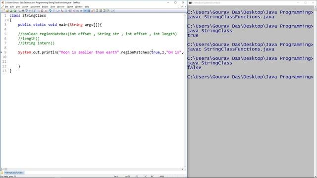 String Class Methods - Part 4 смотреть онлайн