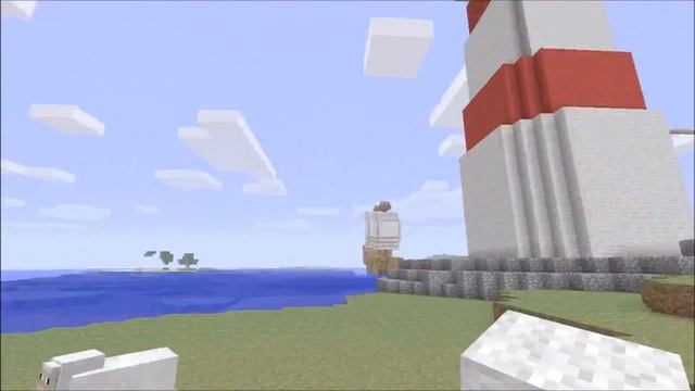How To Build A Lighthouse - Minecraft Xbox 360 Edition смотреть онлайн