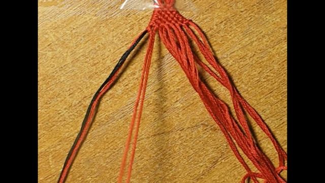 #37 By AkVaReLь Ю) Как начать и закончить фенечку прямого плетения. Способ 2.