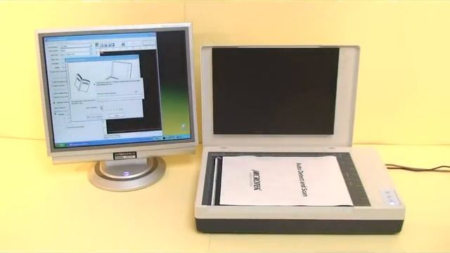Microtek Book Scanner XT3500 XT3300 смотреть онлайн