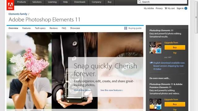 Learn how to use Photoshop Elements 11 - Part 1 - Getting Started смотреть онлайн