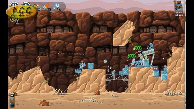 ANGRY BIRDS STAR WARS Facebook Weekly TOURNAMENT WEEK 21 LEVEL 4, 9 May, 3 Star Walkthrough смотреть онлайн