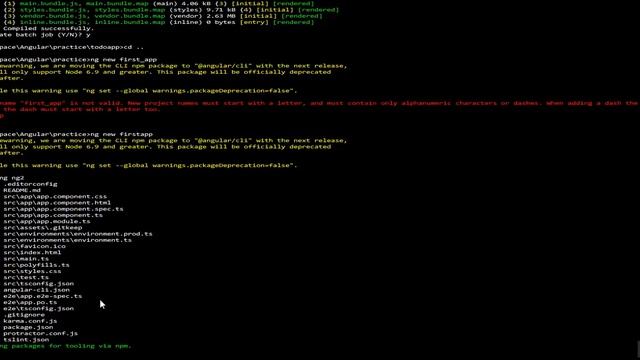 create Angular App смотреть онлайн