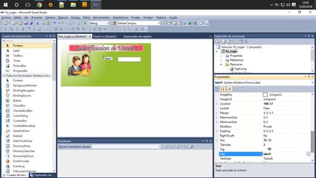 Visual Studio C#: Diseño Y Conexión De Login A Sql Server Usando Background - Parte 1 смотреть онлайн