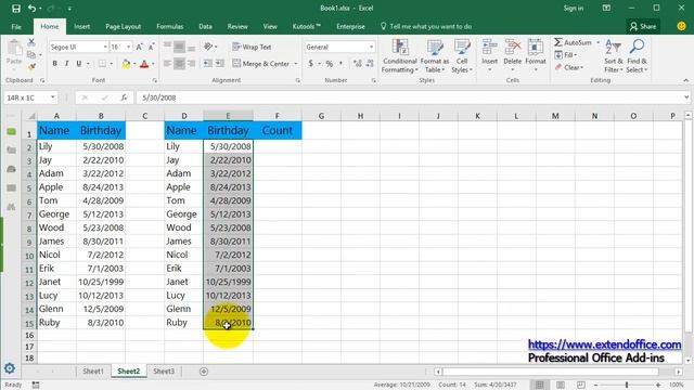 How to Countif by date / month / year and date range in Excel смотреть онлайн