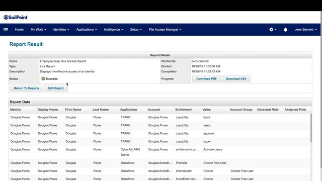IdentityIQ Reporting смотреть онлайн
