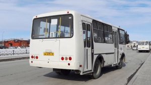 Звуки автобуса ПАЗ-32054, гос АН 670 72, Маршрут 11к ЖДВ - Чехова - Стрехнино