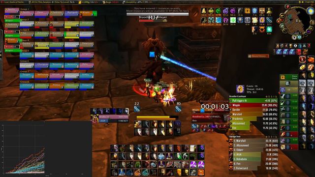 WoW Classic: Protection Paladin Tank BWL - Broodlord Lashlayer смотреть онлайн