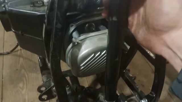 230cc: В челябинской раме двурычажке под Ирбис Динго Т150 (старое не опубликованное - 19.10.2020)