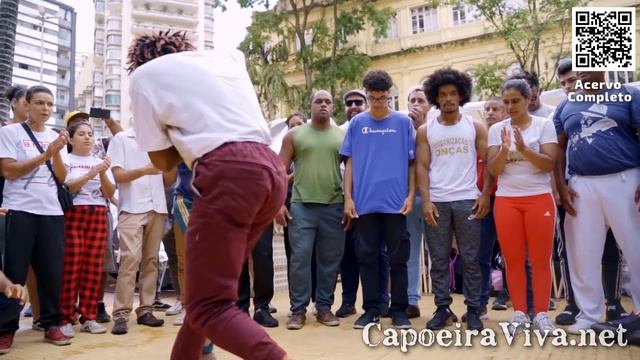 Roda de Capoeira de 20 de Fevereiro de 2022 na Praça da República fund. pelos Mestres Ananias e Joe смотреть онлайн