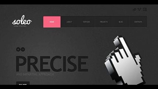 Preview Black _ Cyan Marketing Agency Joomla Template by C смотреть онлайн