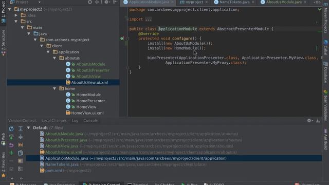 Comment créer une nouvelle paire vue-présenteur en GWTP смотреть онлайн