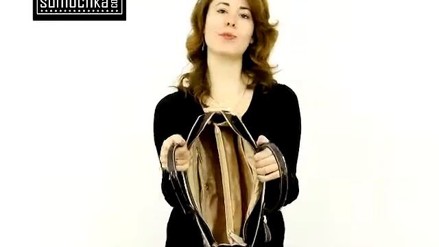 Сумка Pellicano 1451 beige brown смотреть онлайн