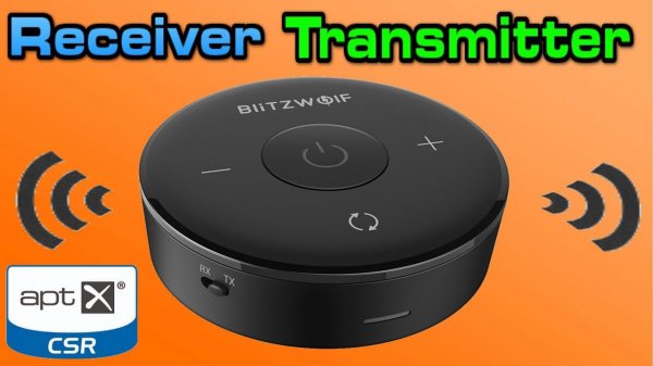 БЛЮТУЗ РЕСИВЕР-ТРАНСМИТТЕР BlitzWolf BW-BR3 Bluetooth V4.1 aptX обзор