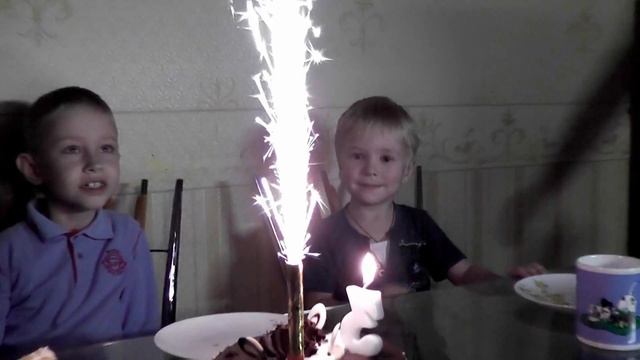 День Рождения Ростислава 3 года! смотреть онлайн