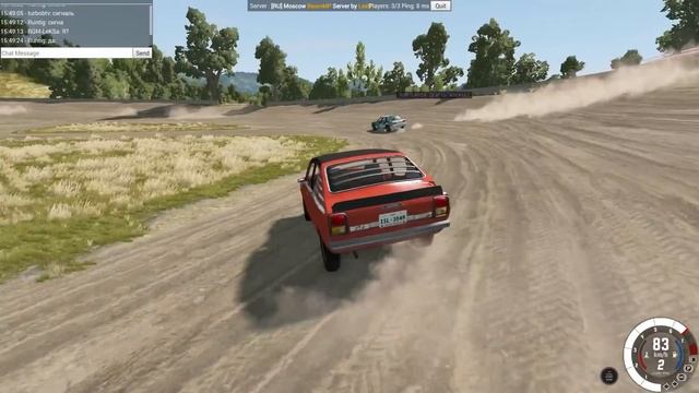 Мультиплеер В БИМКЕ | Гонки НА ВЫЖИВАНИЕ - BeamMP