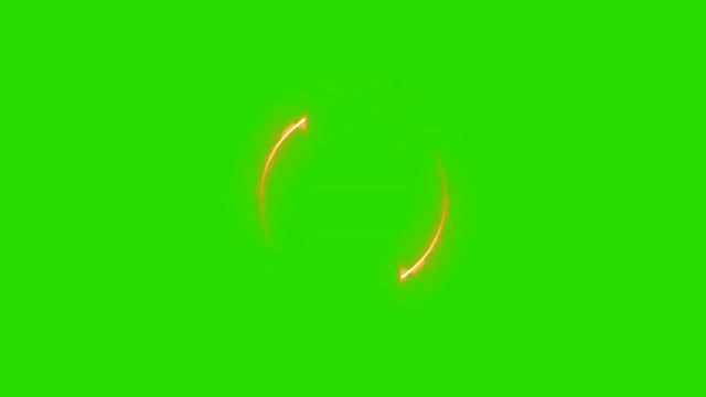 Fire Circles #1 / Green Screen - Chroma Key смотреть онлайн