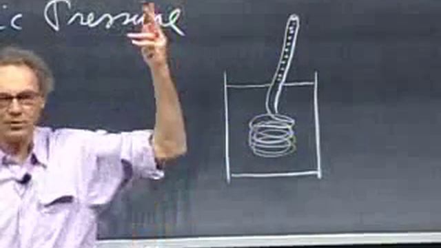 Lecture 27  Fluid Mechanics   Pascal's Principle   Hydrostatics   Atmospheric Pressure   Over Press