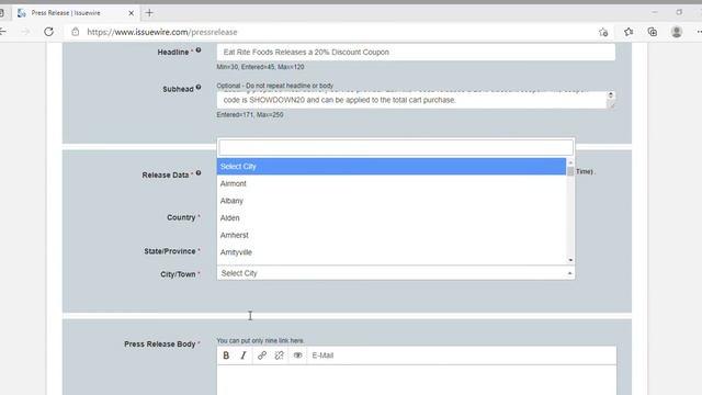 How To Do Press Release Submission In IssueWire.Com