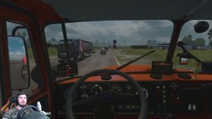 ЗАСТРЯЛ НА Ж/Д ПЕРЕЕЗДЕ - УРАЛ ПО СУРОВОЙ РОССИИ в EURO TRUCK SIMULATOR 2