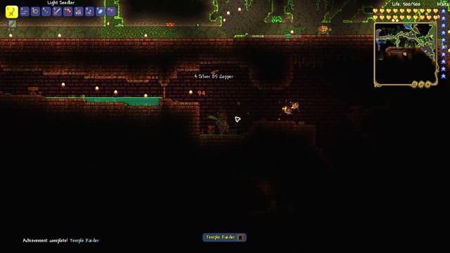 How to get Temple Raider achievement - Terraria 1.4 смотреть онлайн