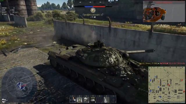 Т-10М «СНОВА НА КОЛЕНИ» в War Thunder смотреть онлайн