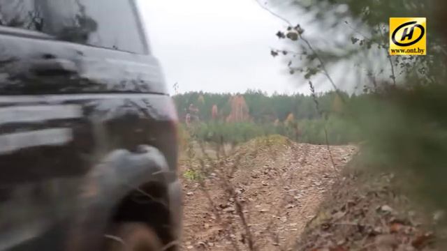 UAZ Hunter, UAZ Patriot - испытания на полигоне