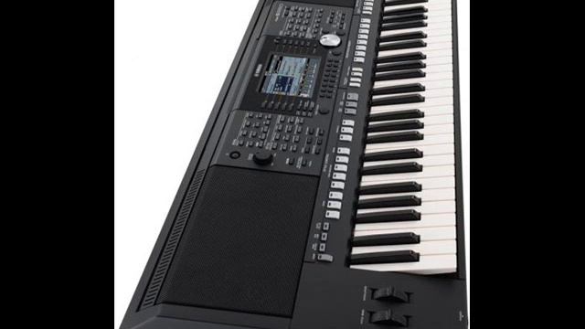 YAMAHA PSR S750 sample E.piáno смотреть онлайн