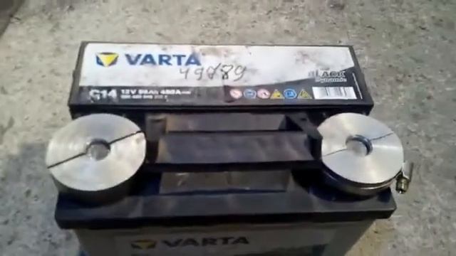 Восстановление клемм аккумулятора