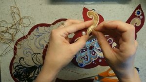 Кокошник с шапочкой и ряснами