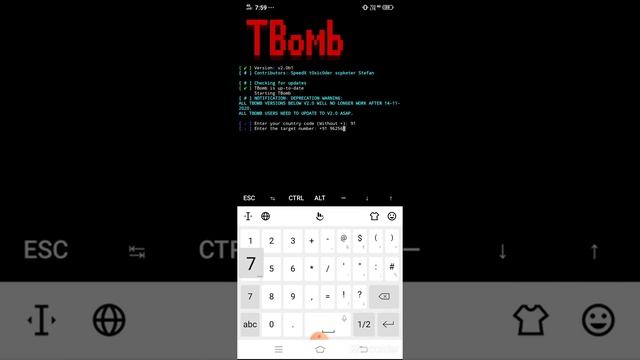 Sms Bombing using termux by The hacker minds imran смотреть онлайн