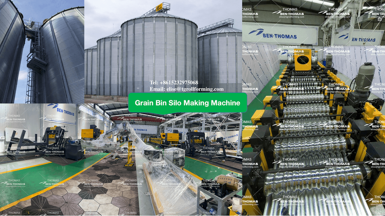 ( Silo Stiffener Fabricating Equipment ): Silo Stiffener Fabricating Machine