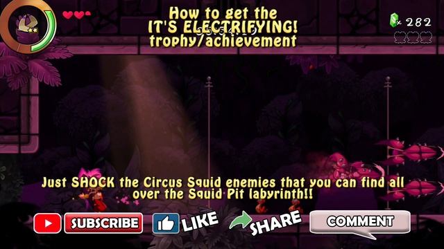SHANTAE AND THE SEVEN SIRENS - How to get the IT'S ELECTRIFYING! trophy/achievement смотреть онлайн