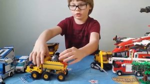 Lego City строительная техника 4432, 60075,60017