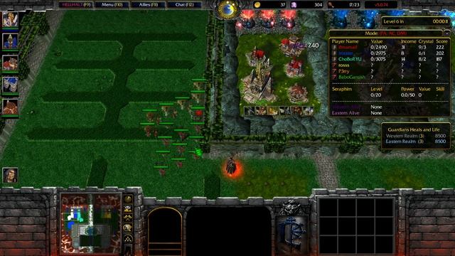 Warcraft 3 Classic HellHalt TD Competitive #142 смотреть онлайн